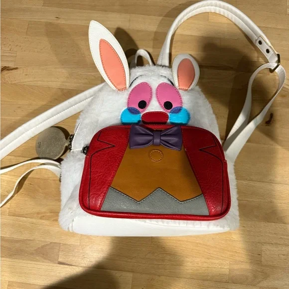 Loungefly Bunny Backpack with Red and White s-l400.jpg main image 4
